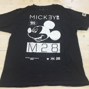 Neff Mickey Mouse Japanese print short sleeve crewneck graphic t-shirt sz L